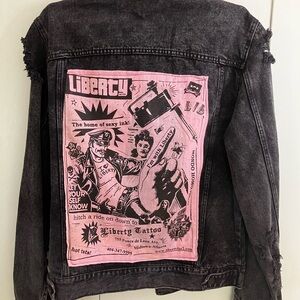 Forever 21 Black Denim Jacket